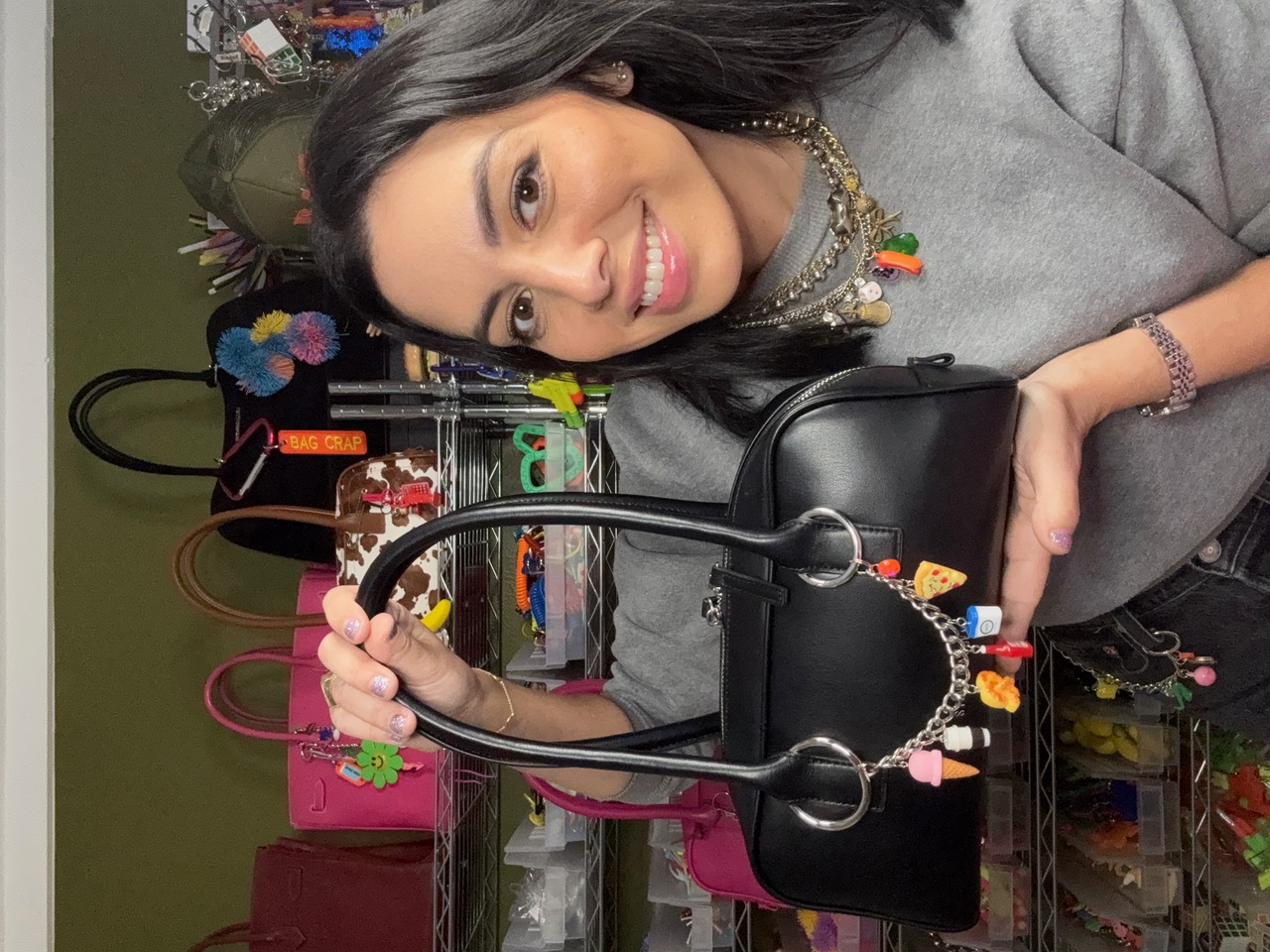 Bag Charms: Humor and Play in a Serious World