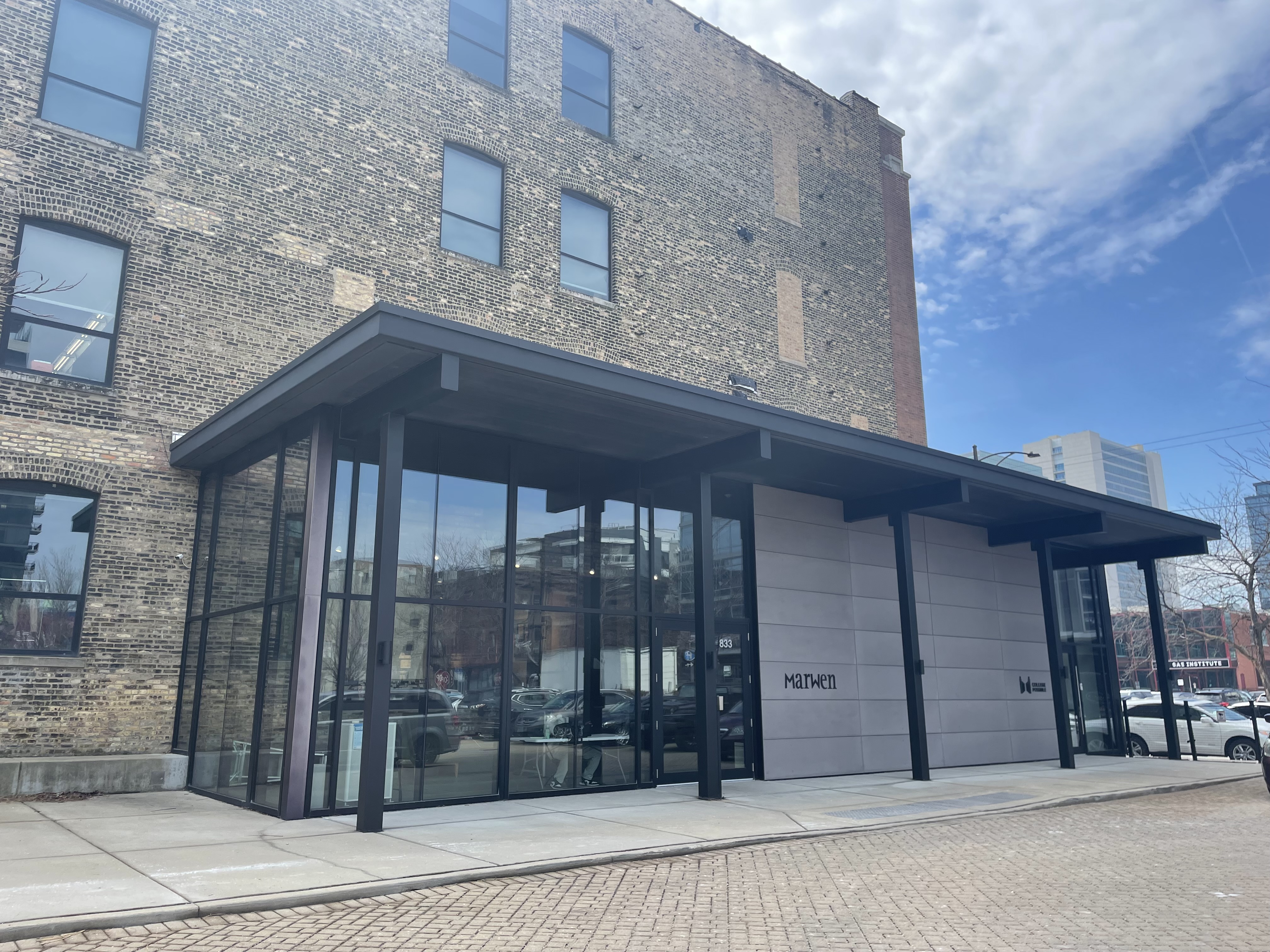 The front of Marwen, Chicago
