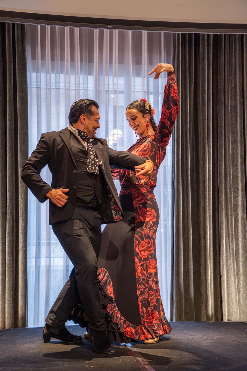 Dancers from Ensemble Español performing at the IWA Women Extraordinaire Awards luncheon
