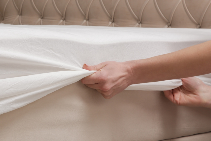 Sheer linen voile