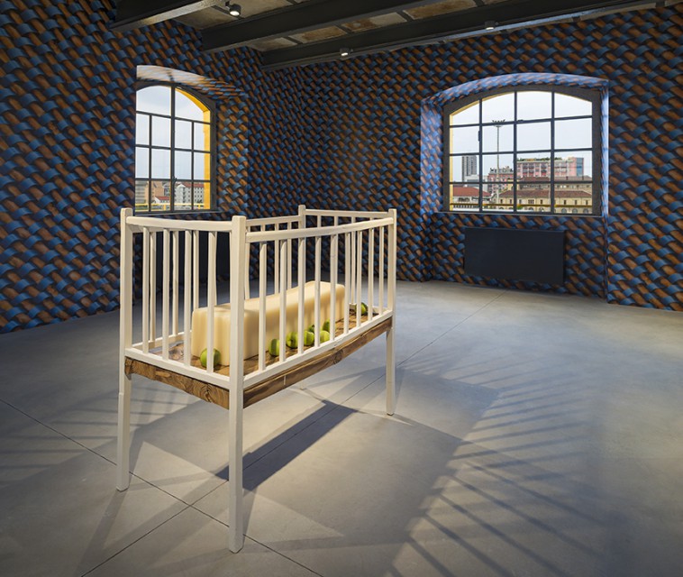 Robert Gober, Untitled, 2014–2015 and Arms and Legs Wallpaper