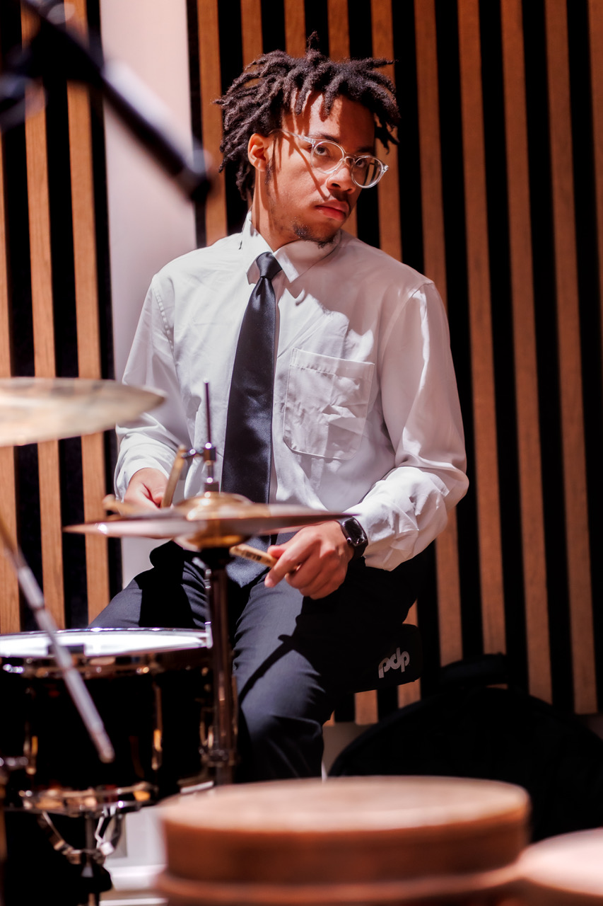 BandWith's talented drum student Nicholas Butts