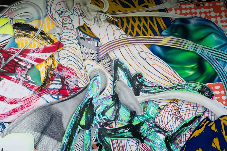 Frank Stella, a view of Euphonia, 1997