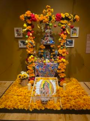 Demetrio García Aguilar – Traditional altar from Ocotlán, Oaxaca, in honor of his mother, Josefina Aguilar (1945-2026)